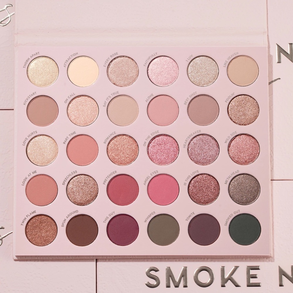 Colourpop Smoke N’ Roses Palette